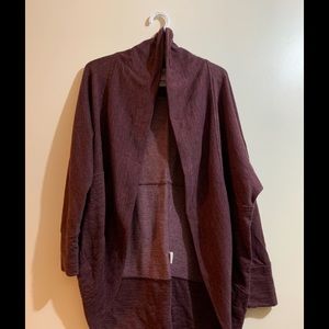 Burgundy Cardigan